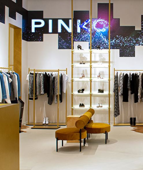 Boutique Pinko en el barrio de Salamanca en Madrid en Calle Serrano
